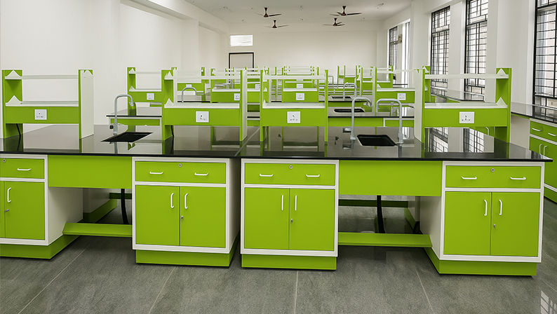 School lab Interior